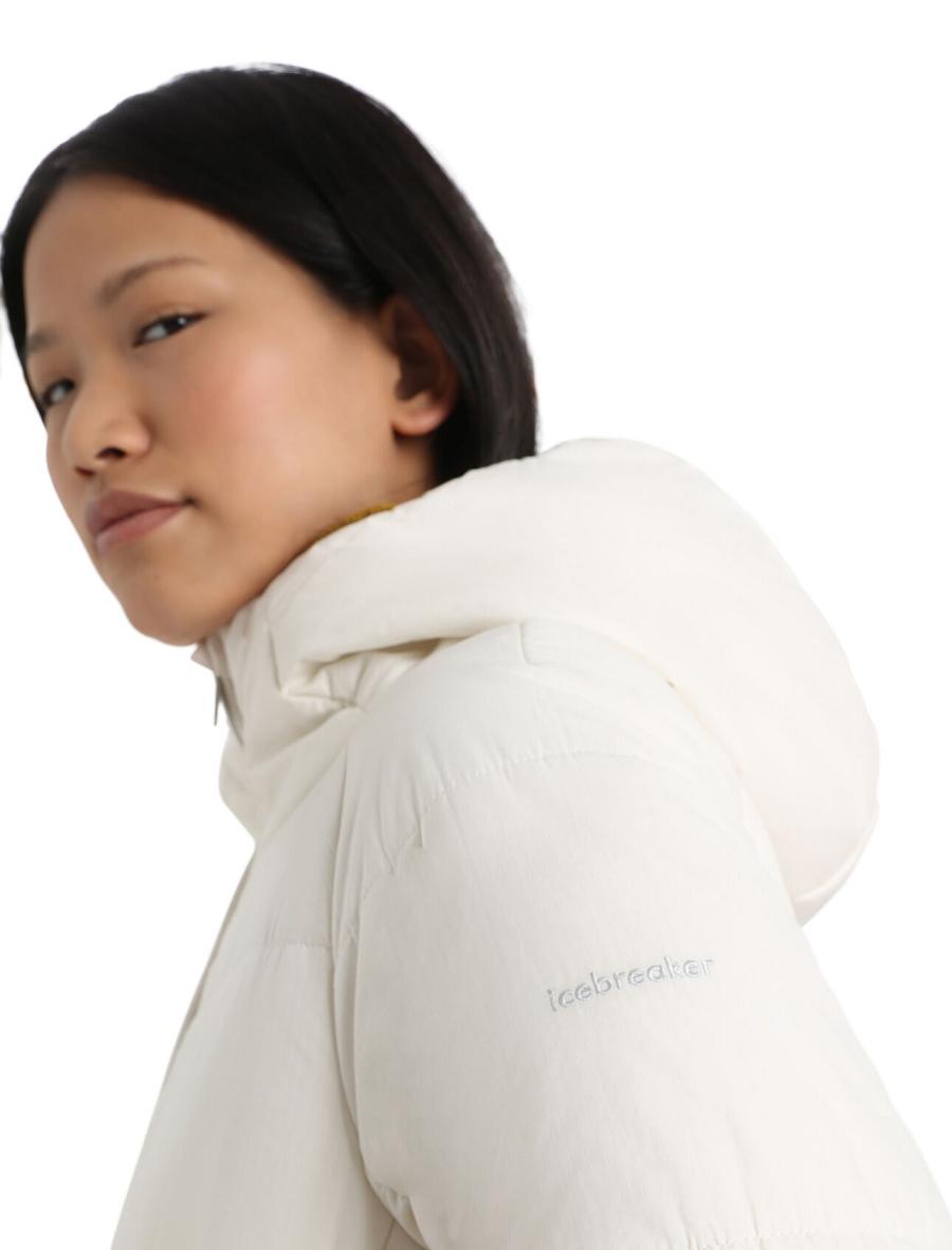 Snow Icebreaker MerinoLoft™ Collingwood II 3Q Hooded Women's Jackets | AU 1655NWYB